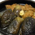 なすとさつま揚げの冷たい煮物・豆苗となすのベーコン炒め・まぐろの八丁ユッケディップ