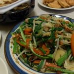 彩り野菜のしゃきしゃきオイスター炒め・鶏の夏野菜甘酢あん・厚揚げのカレー風味炒め