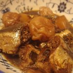 さんまと大根の梅煮・蓮根と人参のゆかりきんぴら・焼きなすとアボカドのパルメザンサラダ