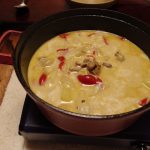 鶏のにんにく花椒クリーム煮
