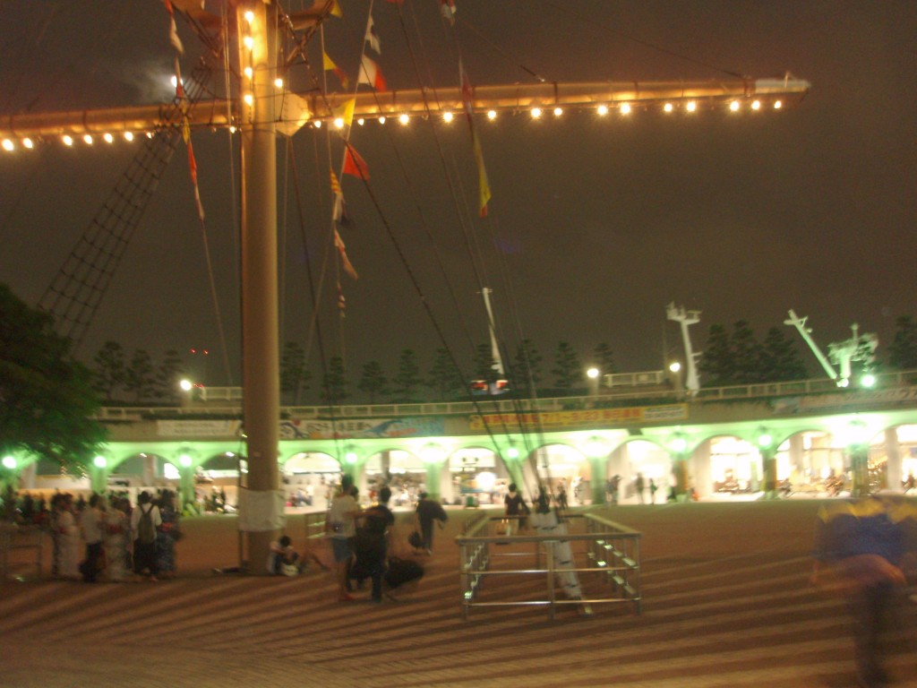 夜の竹芝桟橋