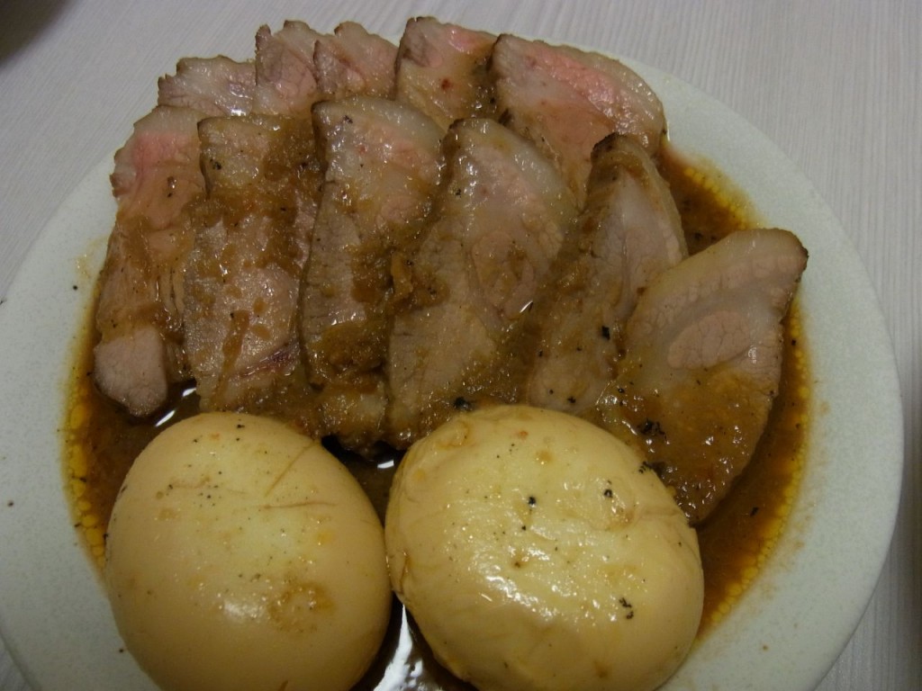 ピリ辛味噌煮豚