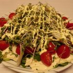 復活!ペヤングサラダ・揚げないきつねメンチ