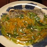 さごちの塩三つ葉あん・スパムおから