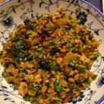 納豆のザーサイしょっつる炒め