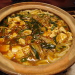 鍋焼き麻婆うどん
