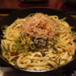 九条と万願寺のねぎねぎ梅んたい焼うどん