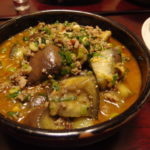 賀茂と九条で実山椒味噌麻婆なす