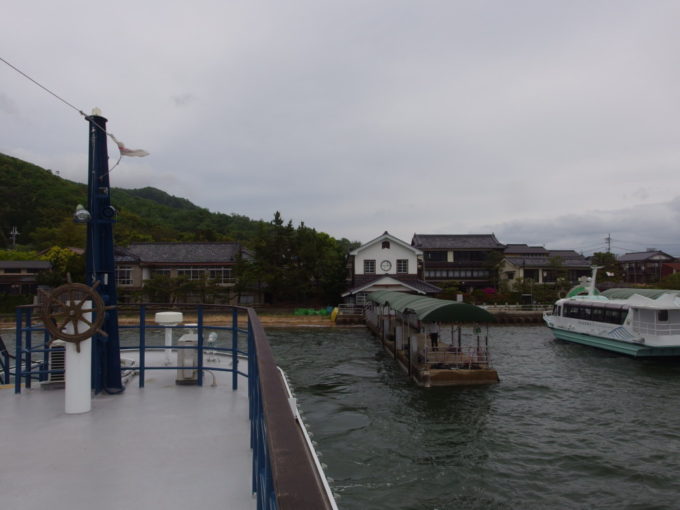 日本三景天橋立遊覧船は一の宮桟橋を出航