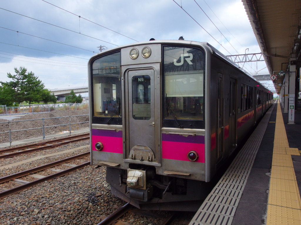 奥羽本線普通列車で青森から弘前へ