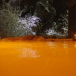 1月中旬横谷温泉旅館黄金に染まる湯で愛でる白銀の世界