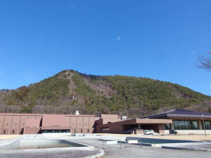 2月中旬冬の福島これから挑む信夫山