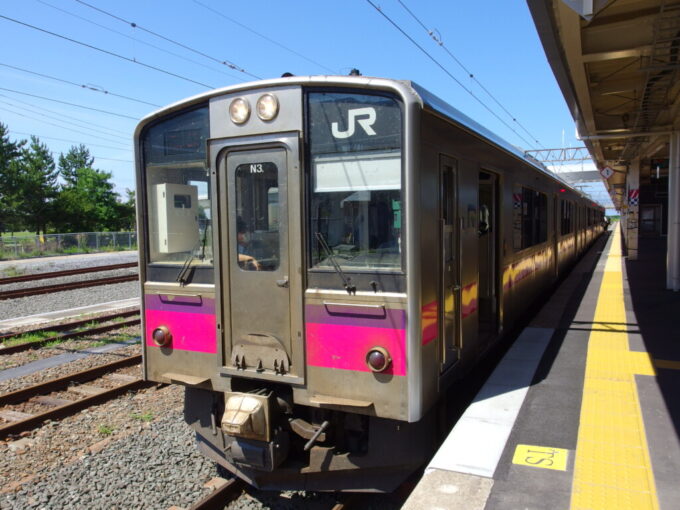 8月上旬夏の青森701系奥羽本線普通列車