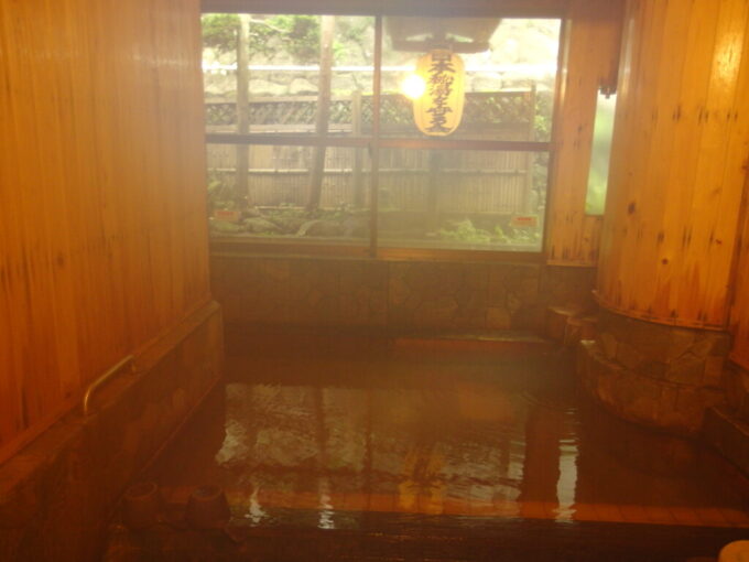 9月上旬晩夏の鎌先温泉最上屋旅館東光の湯