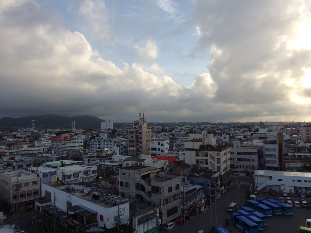 6月下旬梅雨明け直後の石垣島ホテルミヤヒラ美崎館で迎える穏やかな朝