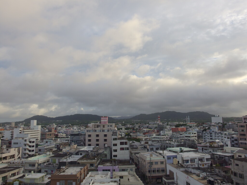 6月下旬梅雨明け直後の石垣島ホテルミヤヒラ美崎館で迎える最後の朝