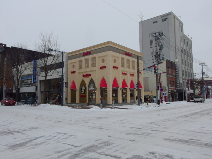 1月中旬冬の初十勝帯広カレーショップインデアンまちなか店
