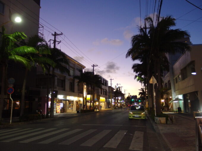 7月上旬夏の石垣島で迎える最後の夜