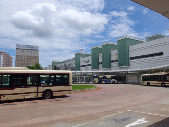 7月中旬初めての福井駅