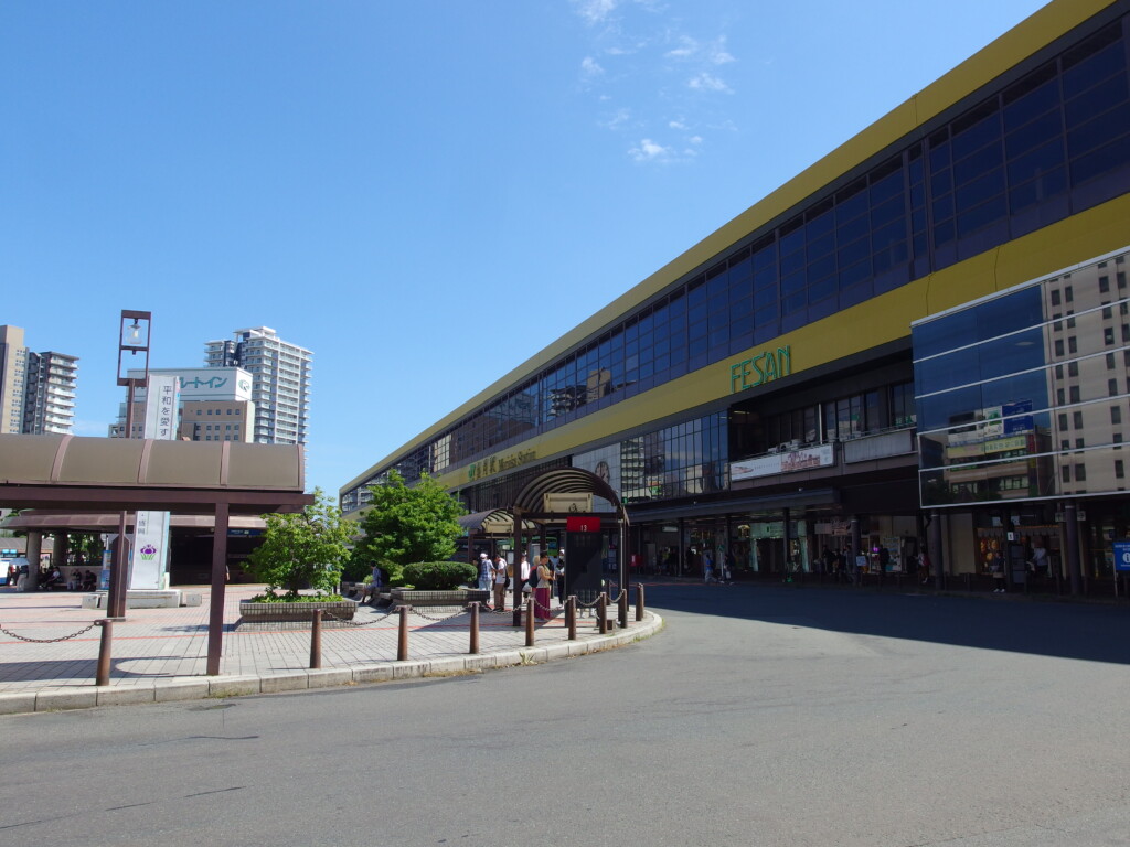 8月上旬夏の盛岡駅