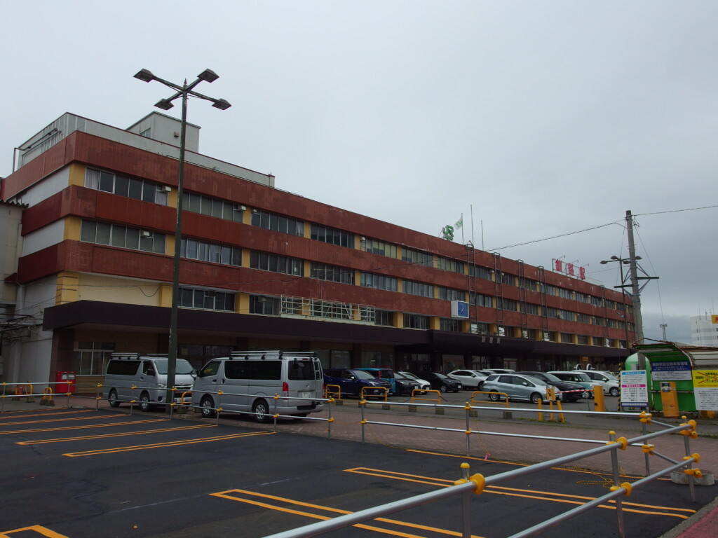 8月下旬初めての釧路釧路湿原ノロッコ号に乗車するため釧路駅へ