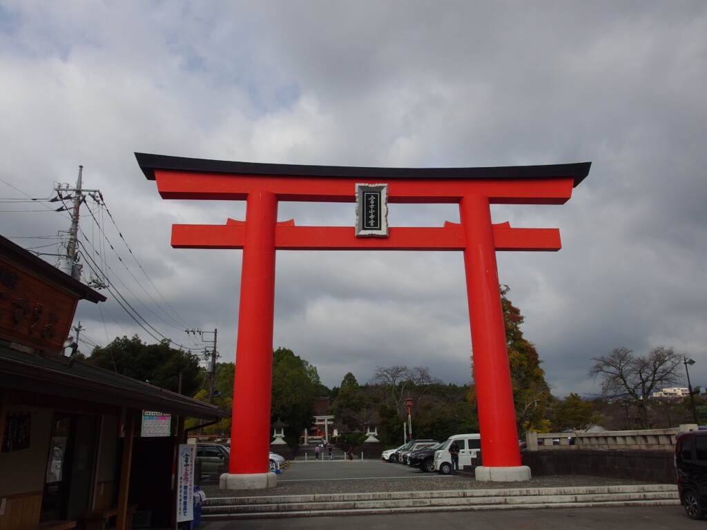 10月下旬初めての富士宮富士山本宮浅間大社二之鳥居