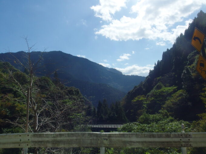 11月上旬初めての徳島大歩危から四国交通祖谷線でかずら橋へ