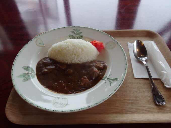 12月中旬冬の青森日本屈指の豪雪の地酸ヶ湯温泉併設されたぶな林ほたてカレー