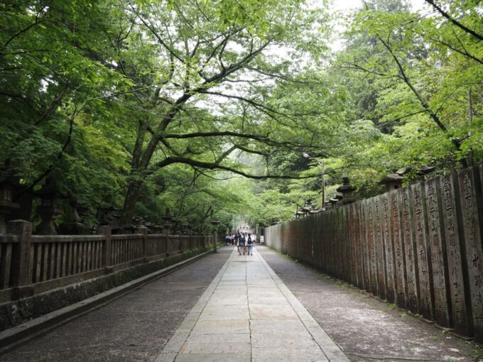5月中旬の瀬戸内こんぴらさん大門をくぐると神域に入り静寂の空気に包まれる
