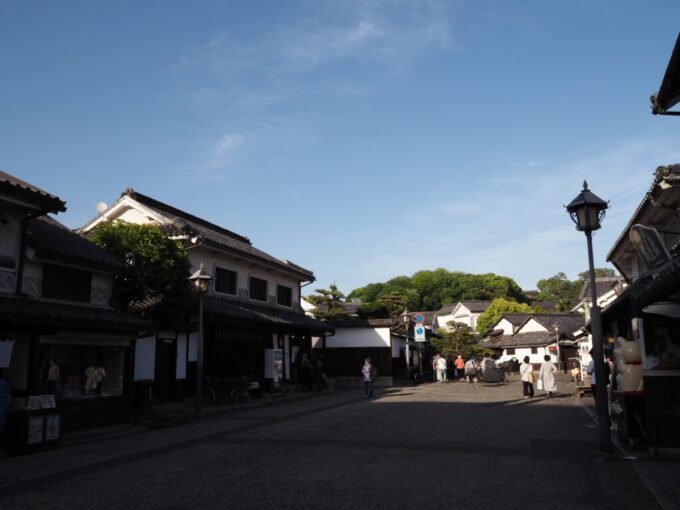 5月中旬の瀬戸内倉敷美観地区入口