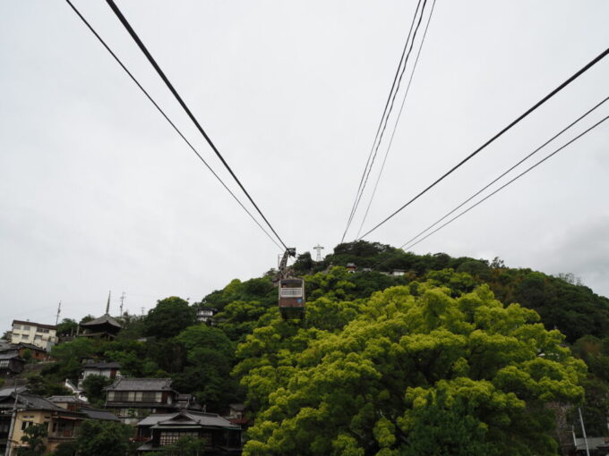 5月中旬の瀬戸内17年ぶりの尾道千光寺山ロープウェイ