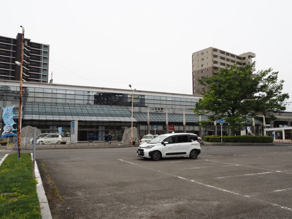 5月中旬の瀬戸内初めての今治駅
