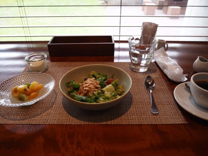 5月末初夏の熱海伊豆山ゆとりろ熱海グランピング1泊目朝食