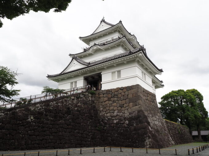 5月末曇天の小田原城天守閣に久しぶりの登る
