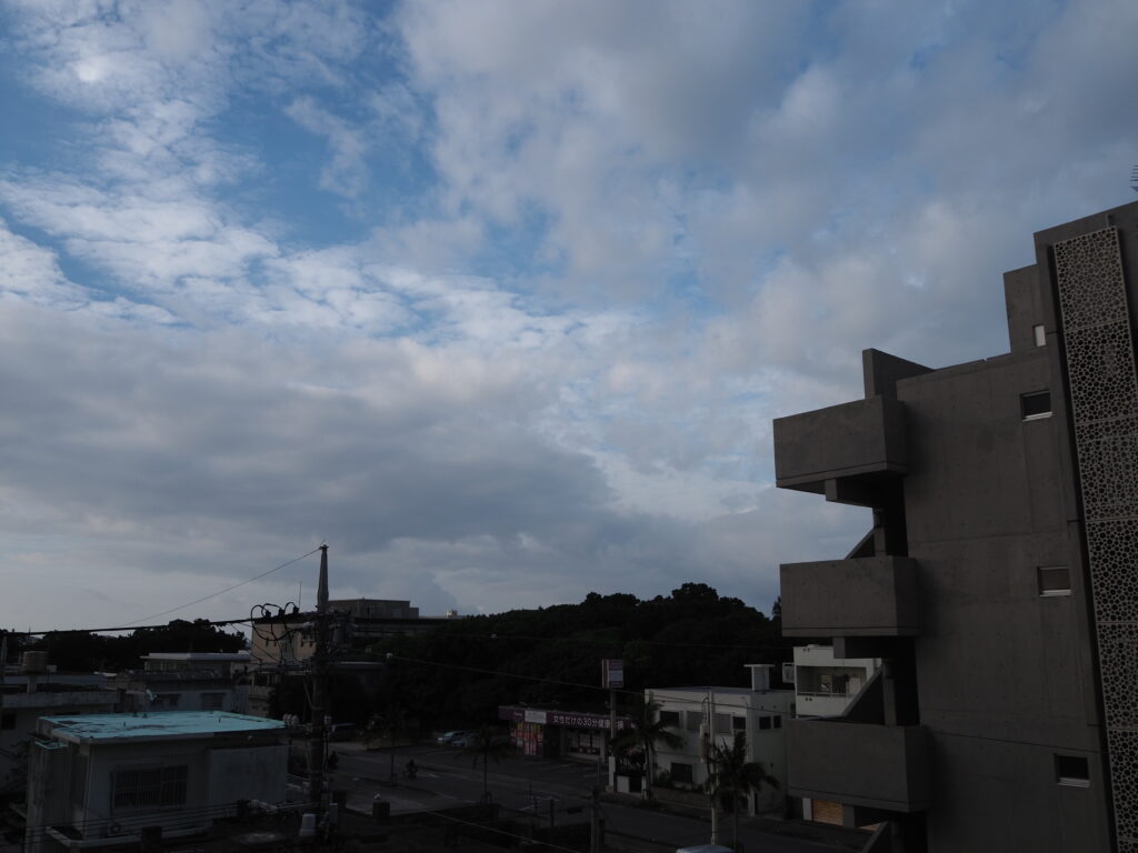 6月中旬梅雨明け後の八重山石垣島The BREAKFAST HOTEL PORTO石垣島で迎える4日目の朝