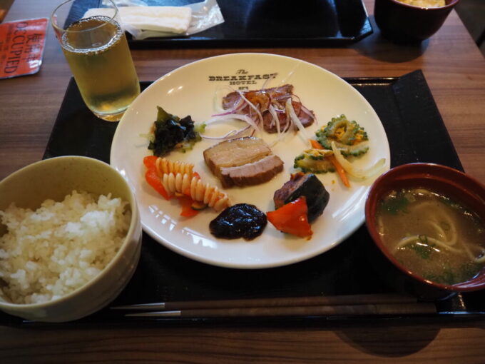 6月中旬梅雨明け後の八重山石垣島The BREAKFAST HOTEL PORTO石垣島9泊目朝食