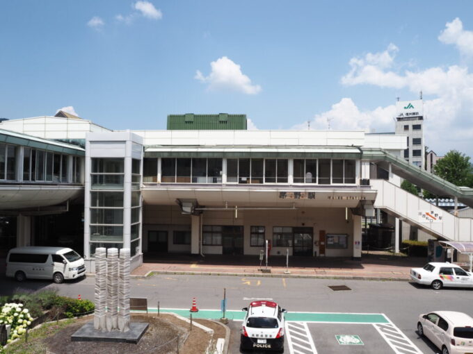 7月上旬晴天の茅野駅