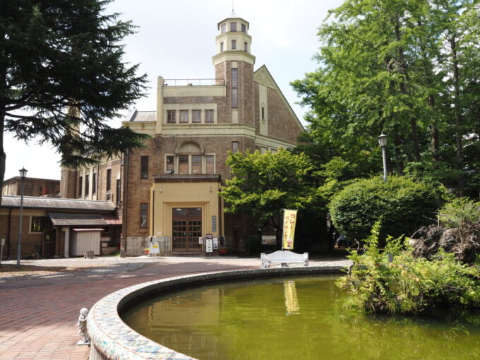 7月上旬信州諏訪湖畔に建つ片倉館で立ち寄り入浴
