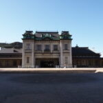 10月下旬初めての北九州鹿児島本線起点の門司港駅の重厚な駅舎