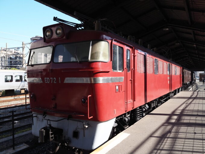 10月下旬初めての北九州門司港レトロ九州鉄道記念館ED721号機