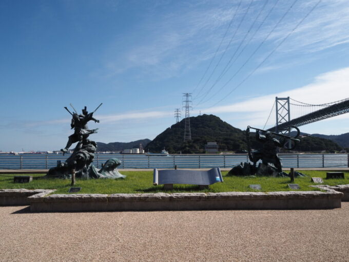 10月下旬初めての山口県下関壇ノ浦古戦場