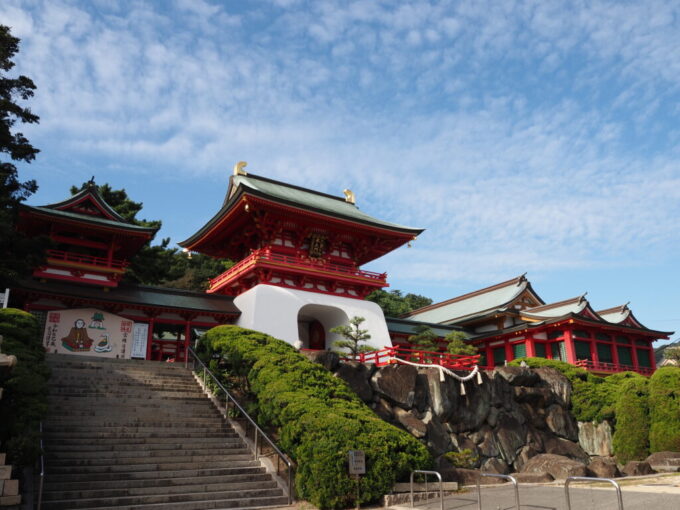 10月下旬初めての山口県下関壇ノ浦赤間神宮水天門