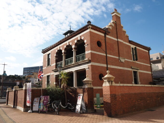 10月下旬初めての山口県下関重厚な旧英国領事館