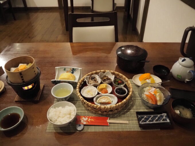 10月下旬12年ぶりの別府鉄輪温泉かんなわゆの香朝食