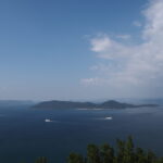 10月下旬高松屋島から望む瀬戸内海多島美の絶景