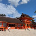 10月下旬秋晴れの宇佐神宮あまりに荘厳な上宮拝殿