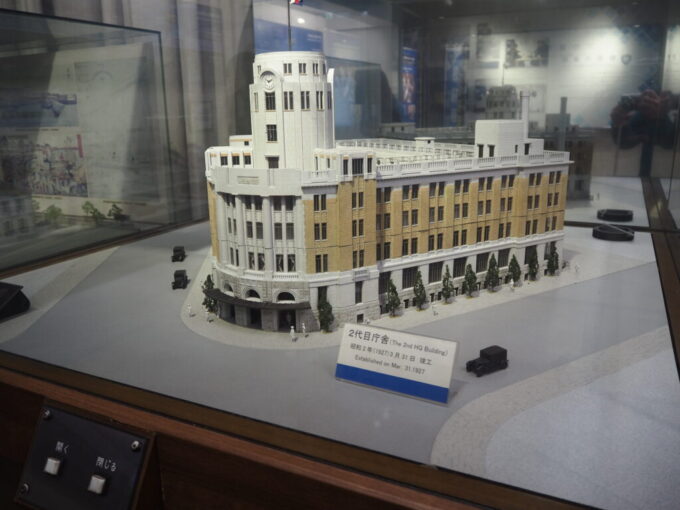 10月下旬16年ぶりの神戸1927年に建築され1998年に改築された神戸税関昭和2年築2代目庁舎の模型