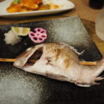 10月下旬初めての鳴門炉端居酒屋せん鱻小鯛の原始焼き