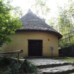 10月下旬初めての屋島四国村ミウゼアム丸い屋根が印象的な坂出の冨木田家砂糖しめ小屋