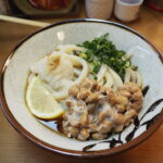 10月下旬5ヶ月ぶりの高松ライオン通商店街讃岐のこころぶっかっけの納豆おろしうどん